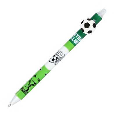 Długopis automatyczny wymazywalny żelowy 0,7 mm FOOTBALL PIŁKA NOŻNA Starpak mix