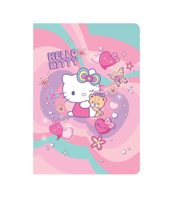 Zeszyt A5 32 kartki w trzy linie do nauki pisania CoolPack HELLO KITTY