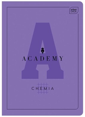 Zeszyt A5 60 kartek ACADEMY kratka tematyczny CHEMIA