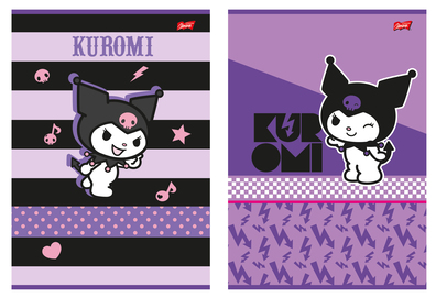 2x Zeszyt A4 w kratkę 32 kartki ST.Right KUROMI HELLO KITTY