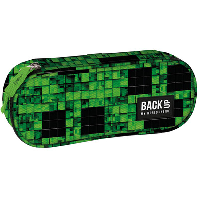 PIÓRNIK SZKOLNY BACKUP SLINKER dla fana Minecraft usztywniany gamer