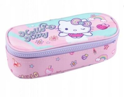 Piórnik SZKOLNY CoolPack CAMPUS HELLO KITTY PINK SASZETKA USZTYWNIANA