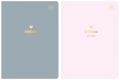 2x Zeszyt A5 60 kartek w kratkę kratka PASTEL DREAM BOOK