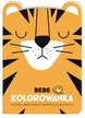 Kolorowanka kreatywna TYGRYS A4 +48 naklejek 4+ Interdruk