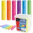Kreda kolorowa i neonowa JUMBO 12 szt. w wiaderku KIDEA (1)