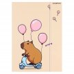 Teczka rysunkowa A4 z gumką KAPIBARA CAPYBARA mix (2)
