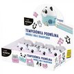  3x TEMPERÓWKA KIDEA ZWIERZAKI Kotek Miś Panda podwójna do kredek 4x4cm (8)