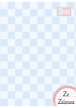 Zeszyt A4 dwukolorowa linia 32 kartki ST.RIGHT CHECKERED VIBE SZACHOWNICA mix