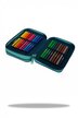 Piórnik CoolPack dwukomorowy z wyposażeniem JUMPER 2 niebieskie ombre, GRADIENT BLUE LAGOON (4)