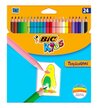 Kredki ołówkowe BIC Kids Tropicolors 24 kolory (22510) (3)