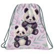 Worek szkolny na buty WF strój sportowy obuwie CUTE PANDA UROCZE PANDY