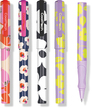 4x Długopis żelowy 0,7 mm FLORES COLLETION 