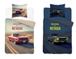 POŚCIEL ŚWIECĄCA CZERWONY SAMOCHÓD 160x200cm FLUO AUTO NEVADA USA CADILLAC (2)