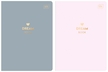 2x Zeszyt A5 60 kartek w kratkę kratka PASTEL DREAM BOOK