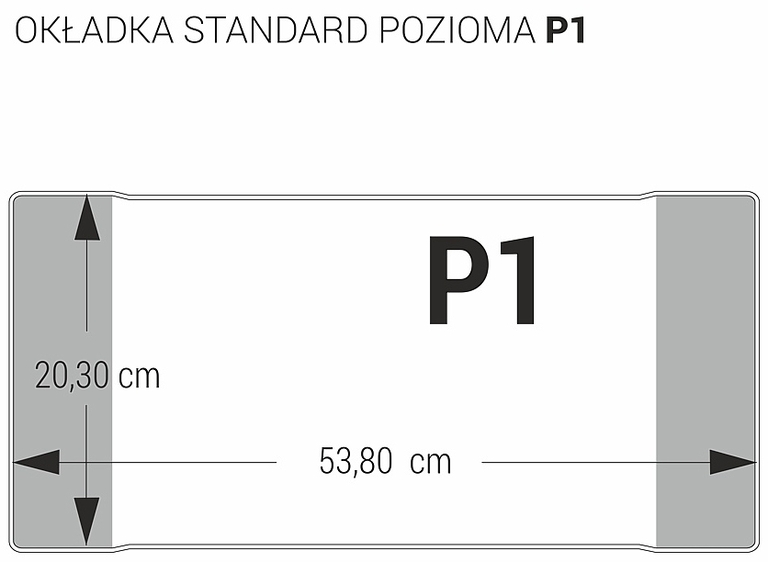 Okładka pozioma P1 folia PVC REACH POLSKA książki zeszyty (2)