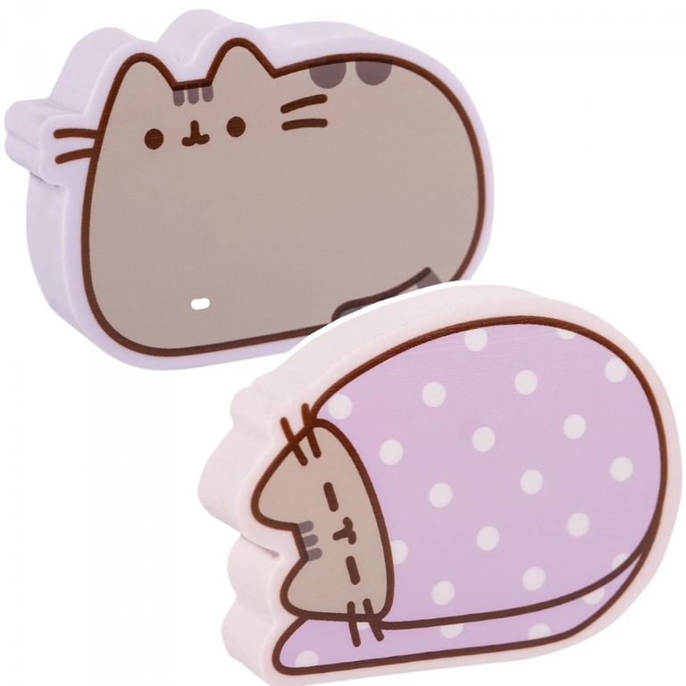 DUŻE GUMKI DO MAZANIA PUSHEEN MOMENTS 2 sztuki (GOM067)