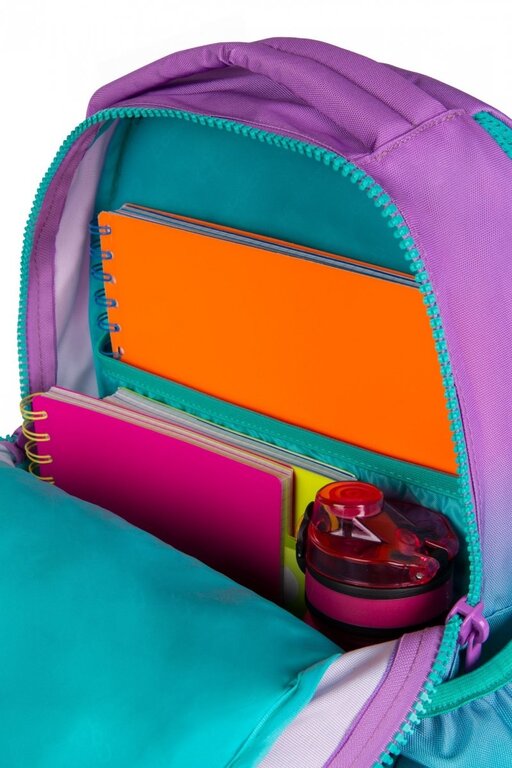 Plecak szkolny do 1-3 klasy CoolPack JERRY 19L fioletowe ombre, GRADIENT BLUEBERRY (6)