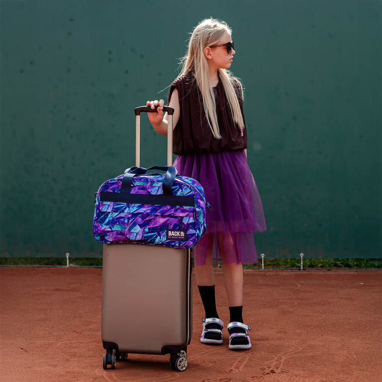 Torba sportowa BackUP CRYSTAL 20L kryształy podróżna siłownia na samolot (6)